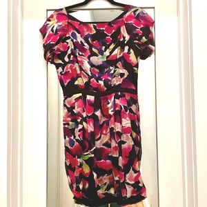 Diane Von Fürstenberg pattern fitted dress